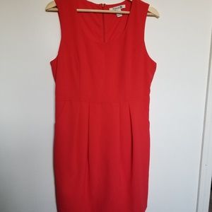 Forever 21 Coral Sheath Dress Size Large